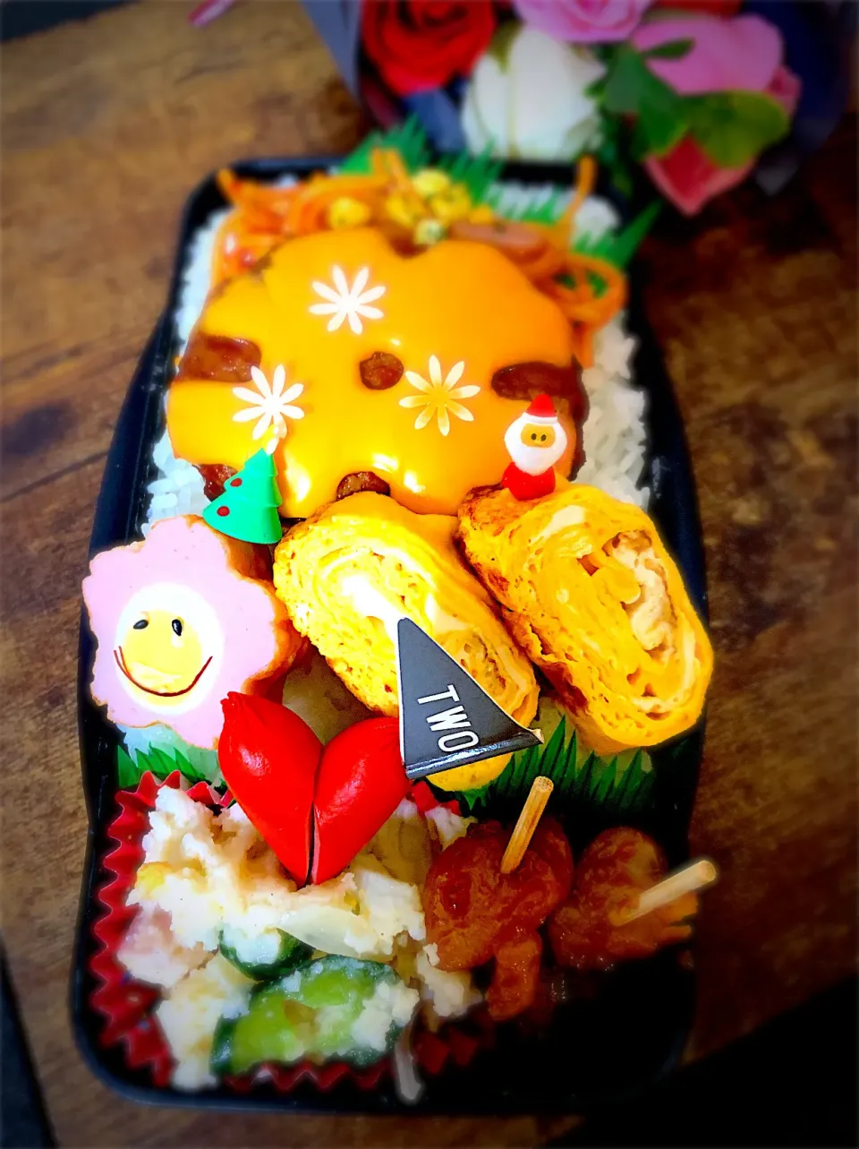 #むすこ弁当 
#チーズハンバーグ
#今週初め
#よろしくお願いします
 #いってらっしゃい！|Yukaさん