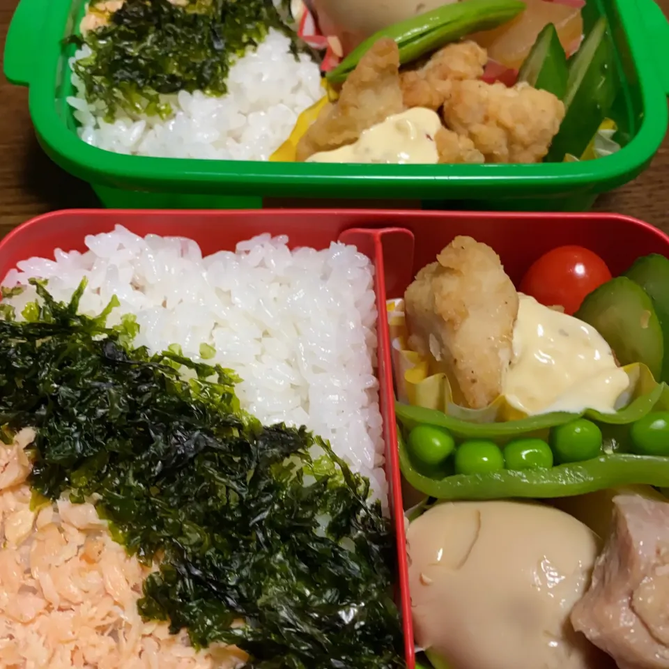 大根と鶏肉の煮物・メカジキの唐揚げ弁当|acoさん