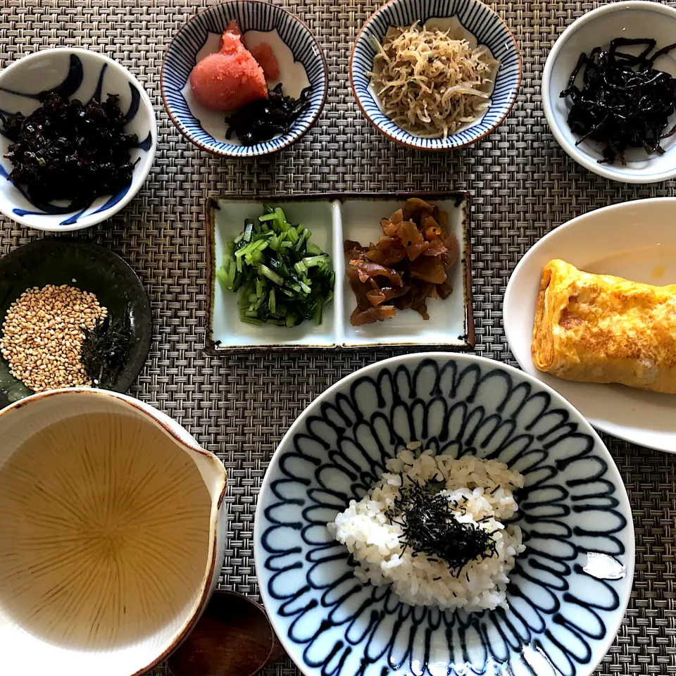 出汁茶漬け朝ごはん🍚|saoricocoさん