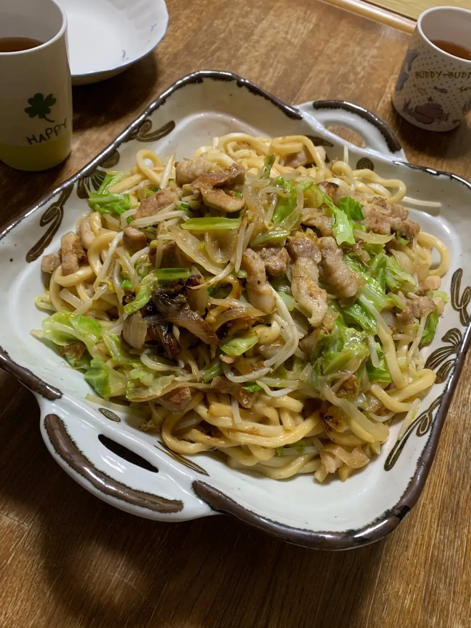 ほんだしで作る、出汁焼うどん|ちびろ菌さん