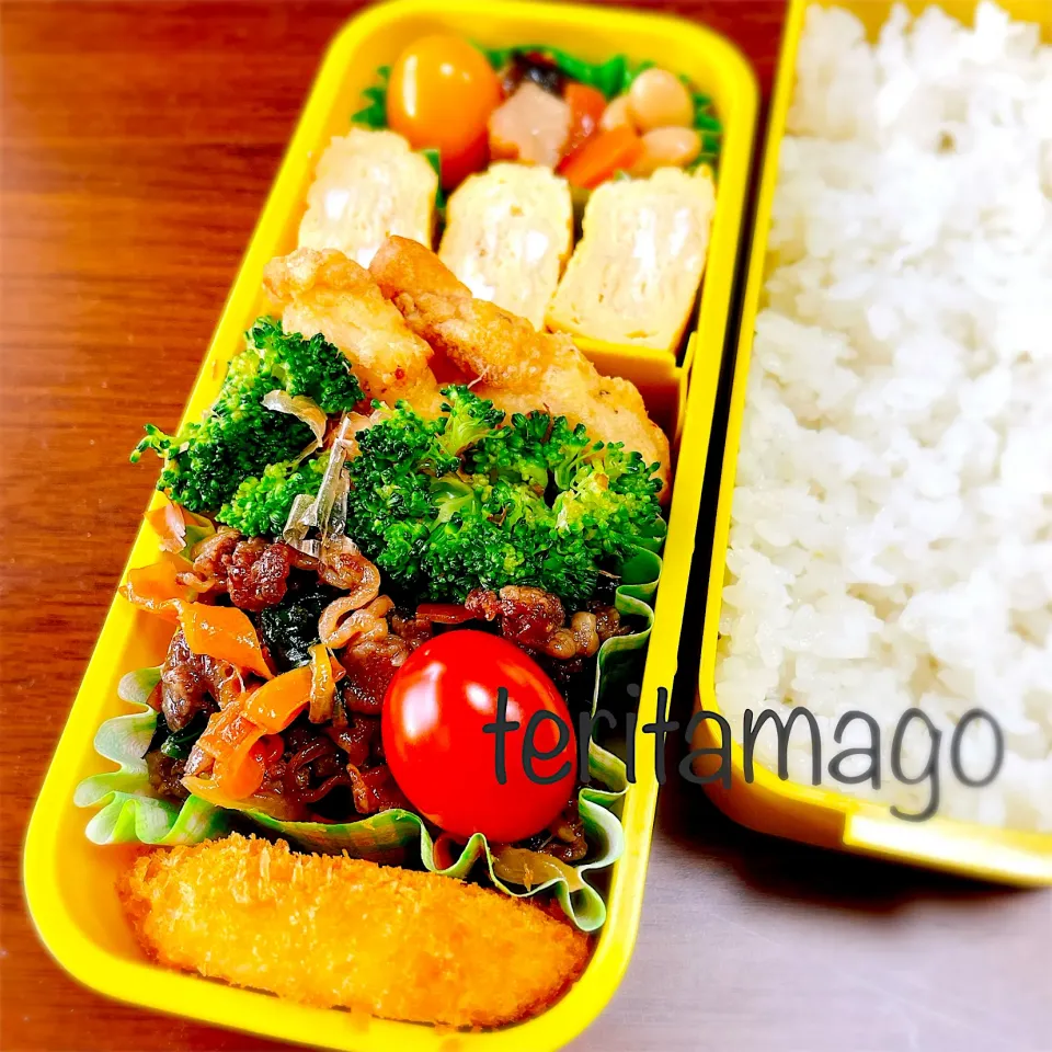 Snapdishの料理写真:お弁当|teritamagoさん