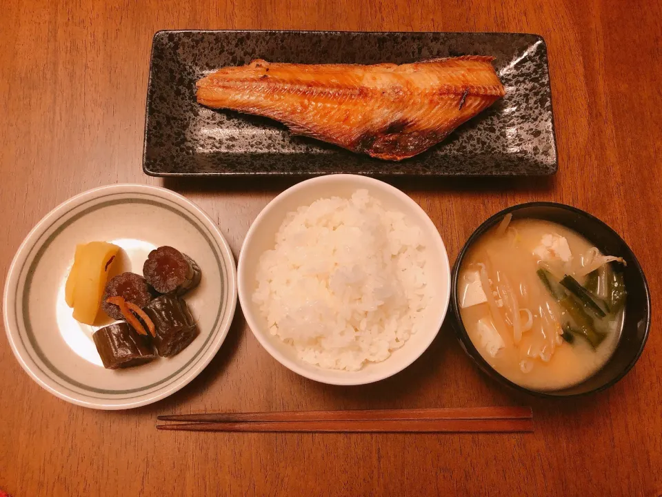 縞ほっけ定食|薫子さん