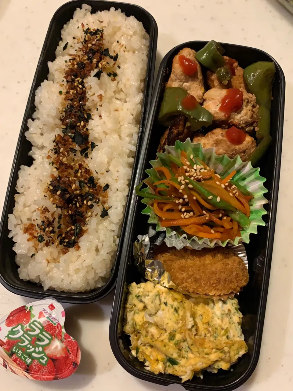 中1息子のお弁当|ちととんさん