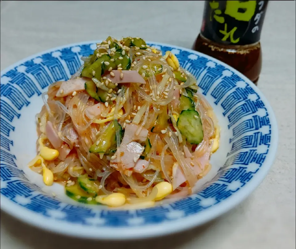 はなこさんの料理 ✲︎サラダの旨たれを使った春雨サラダ！明日のお弁当用|☆Yumi☆さん