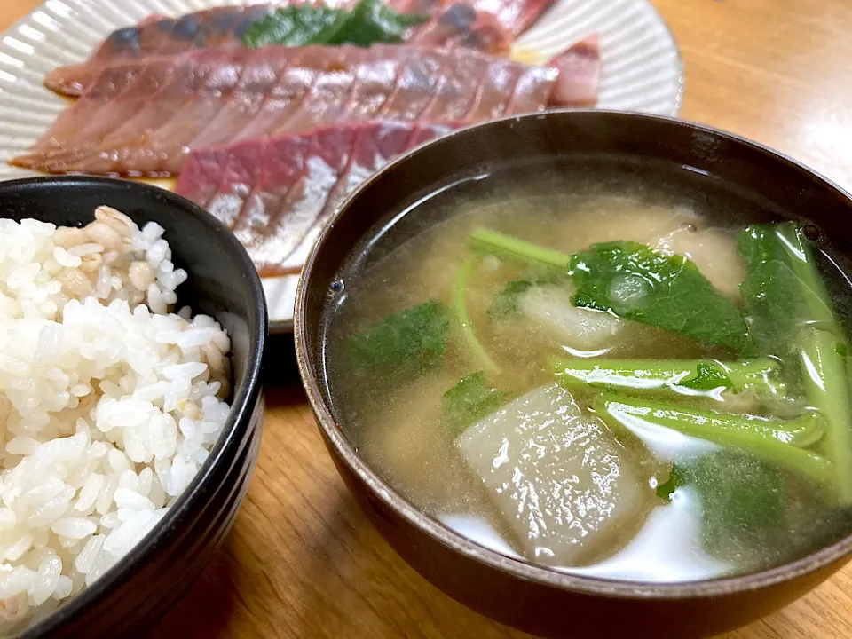 ＊お刺身朝食＊|＊抹茶＊さん