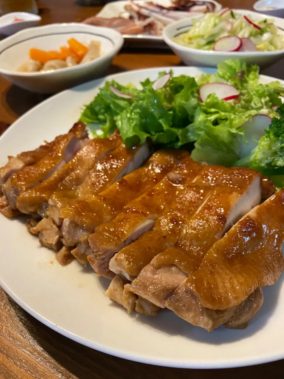 12/1の夕食　鶏の照焼き|yoneさん