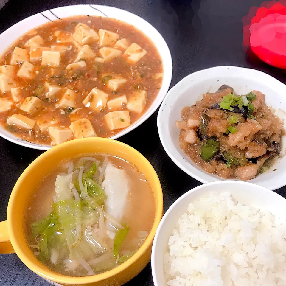 麻婆豆腐定食|おいもさん