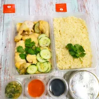 Snapdishの料理写真:Hainanese chicken rice|Lai's Kitchenさん