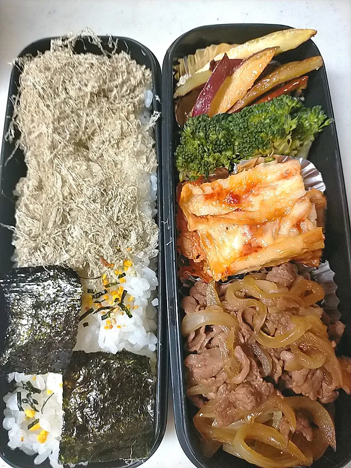 牛肉と玉ねぎ炒め弁当|芽亜里さん