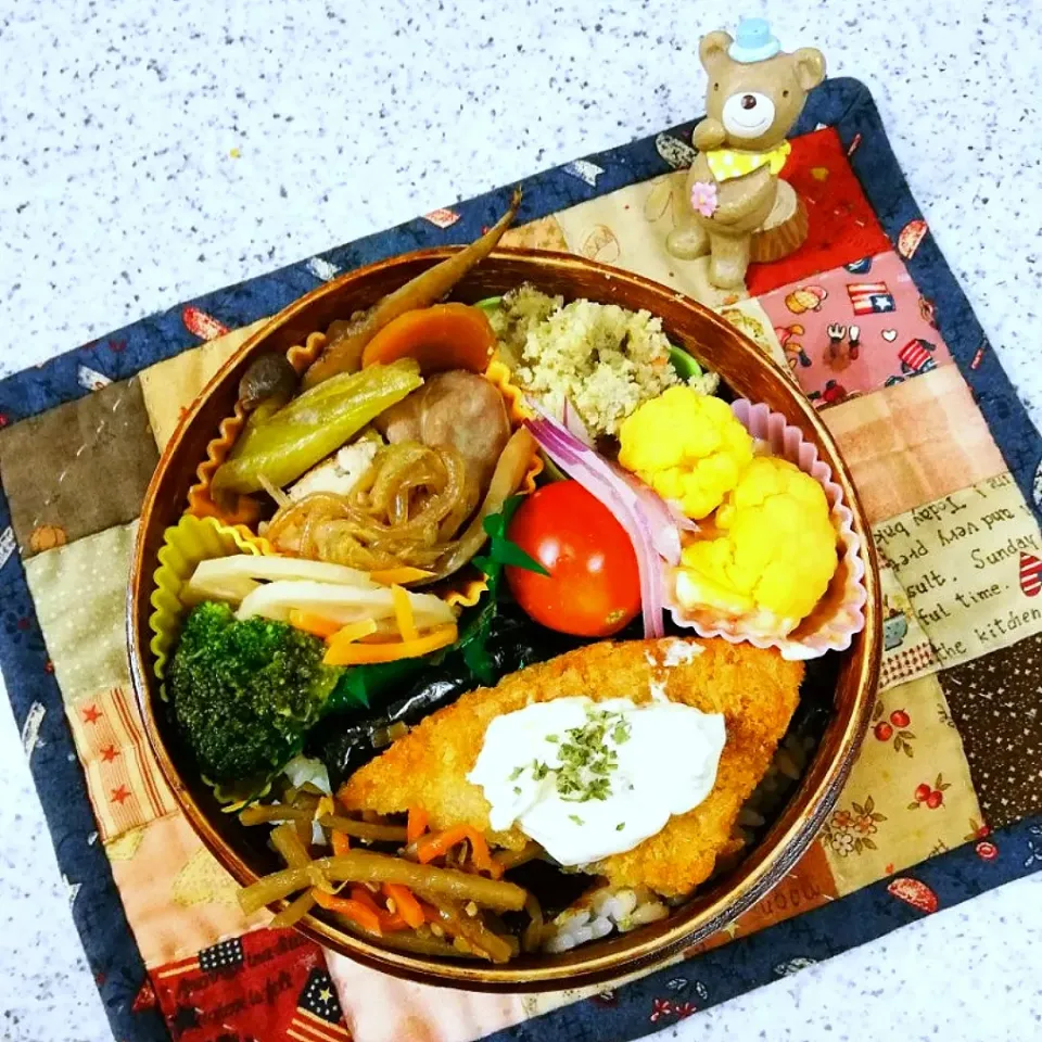 Snapdishの料理写真:昨日のお弁当😊|naonaomimichanさん