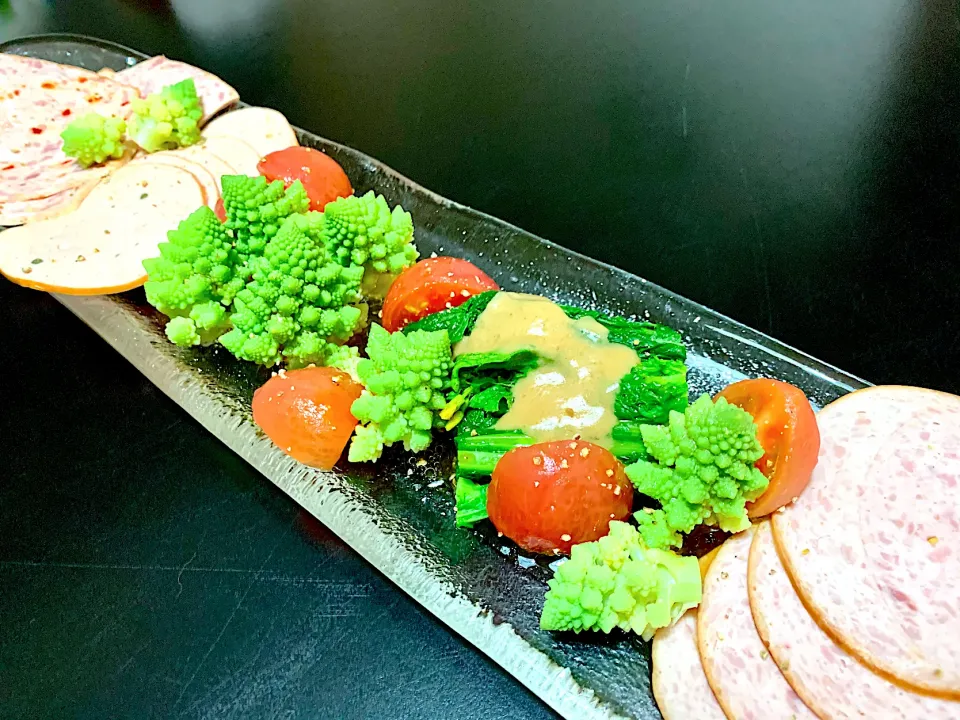 plate  salad|iseさん