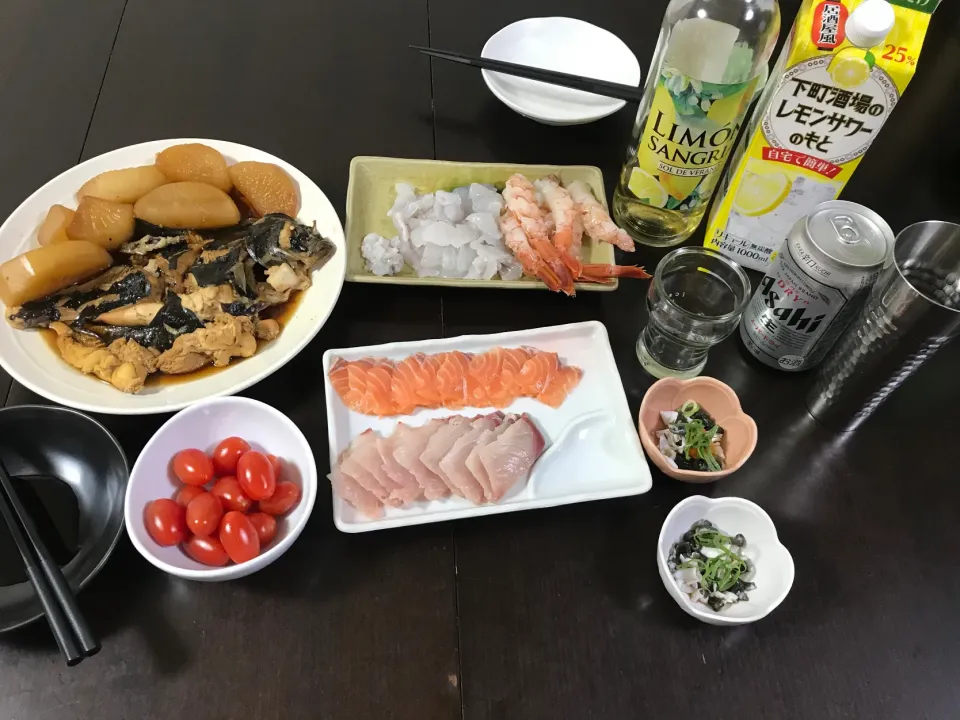 Snapdishの料理写真:カレイで宅飲み🍻|mikkoroさん