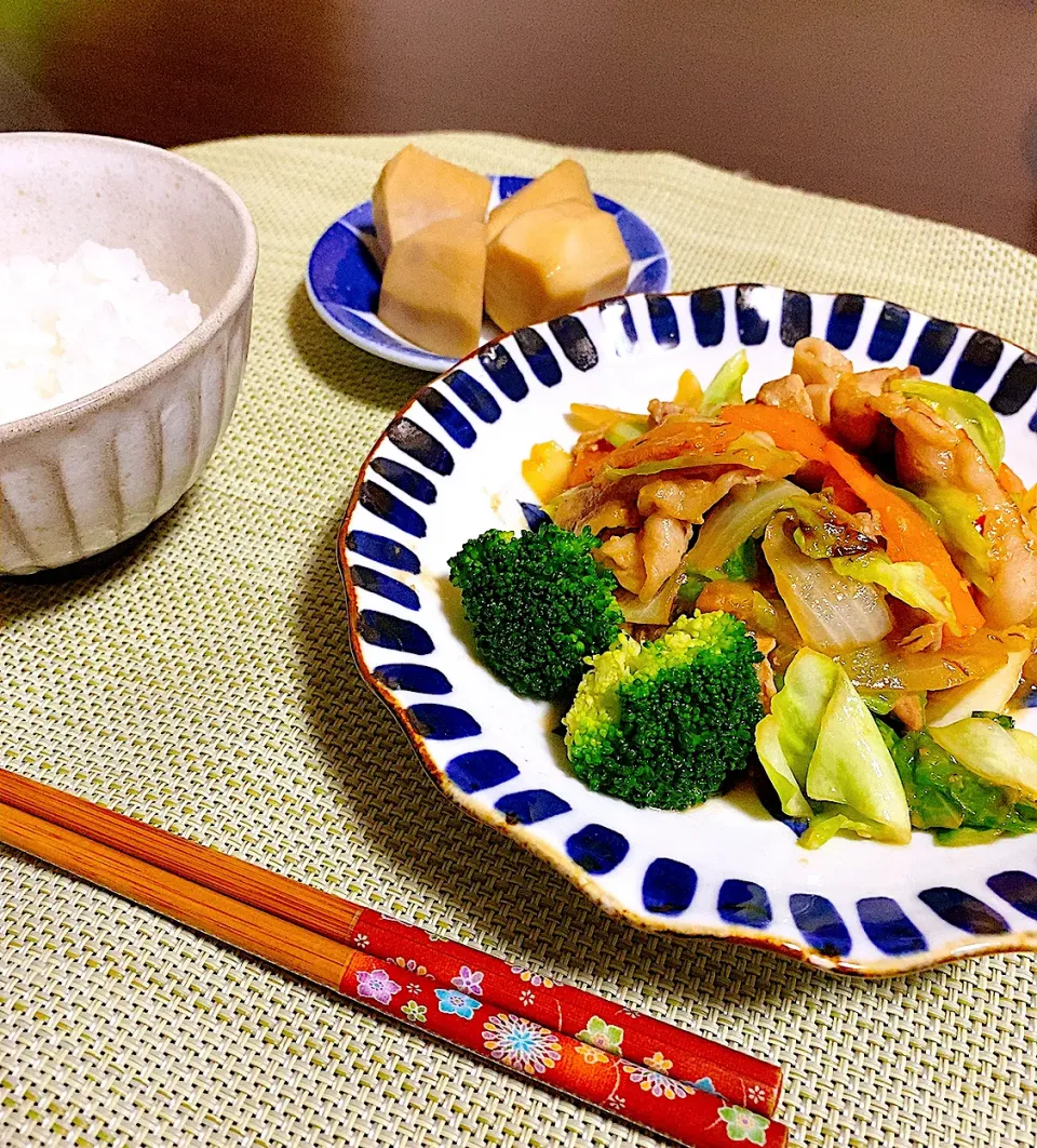 回鍋肉と里芋の煮物|ちぐあささん