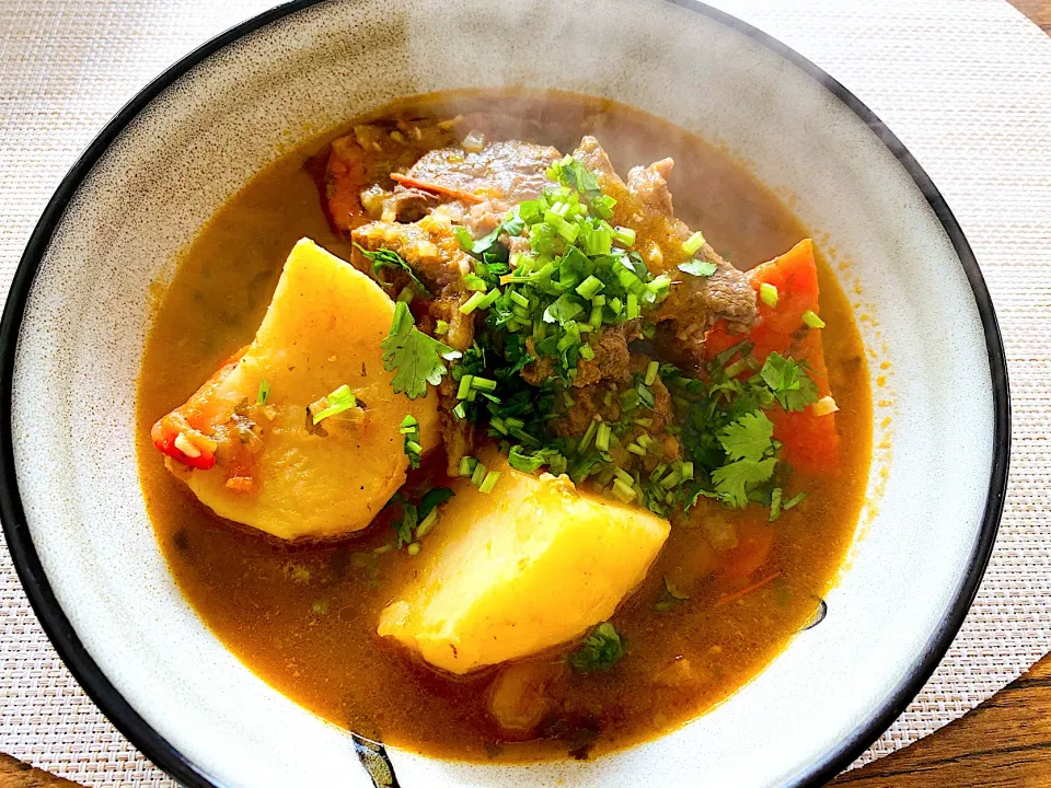 コロンビアのビーフスープ　sancocho de res colombiano|Tomooomiさん