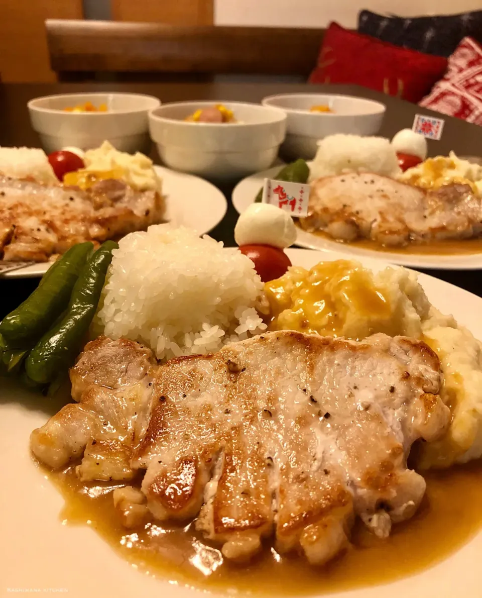 Snapdishの料理写真:豚ロースのソテー|Kashimanakitchenさん