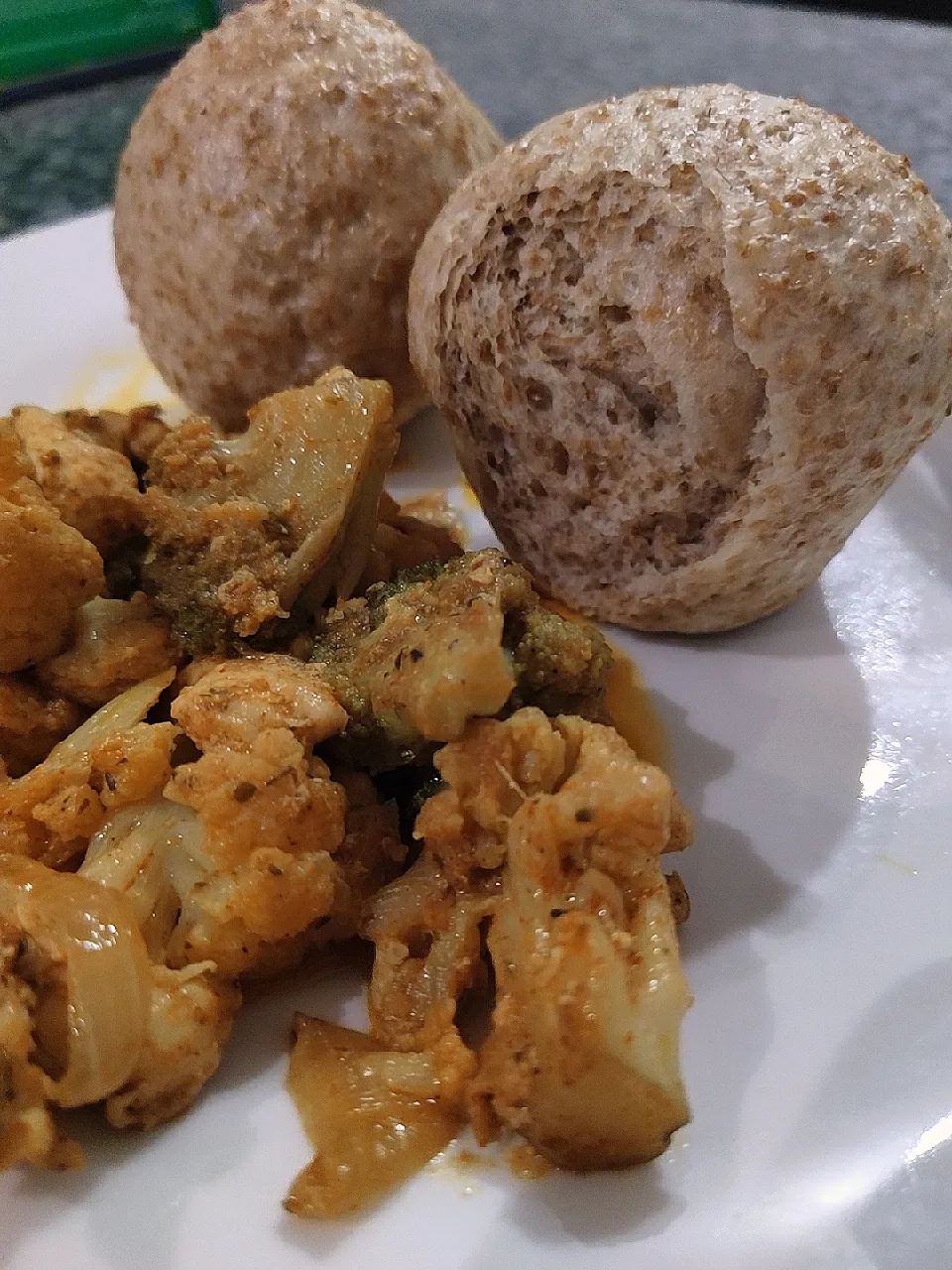 Dumplings and veggie curry|Miss Manziniさん