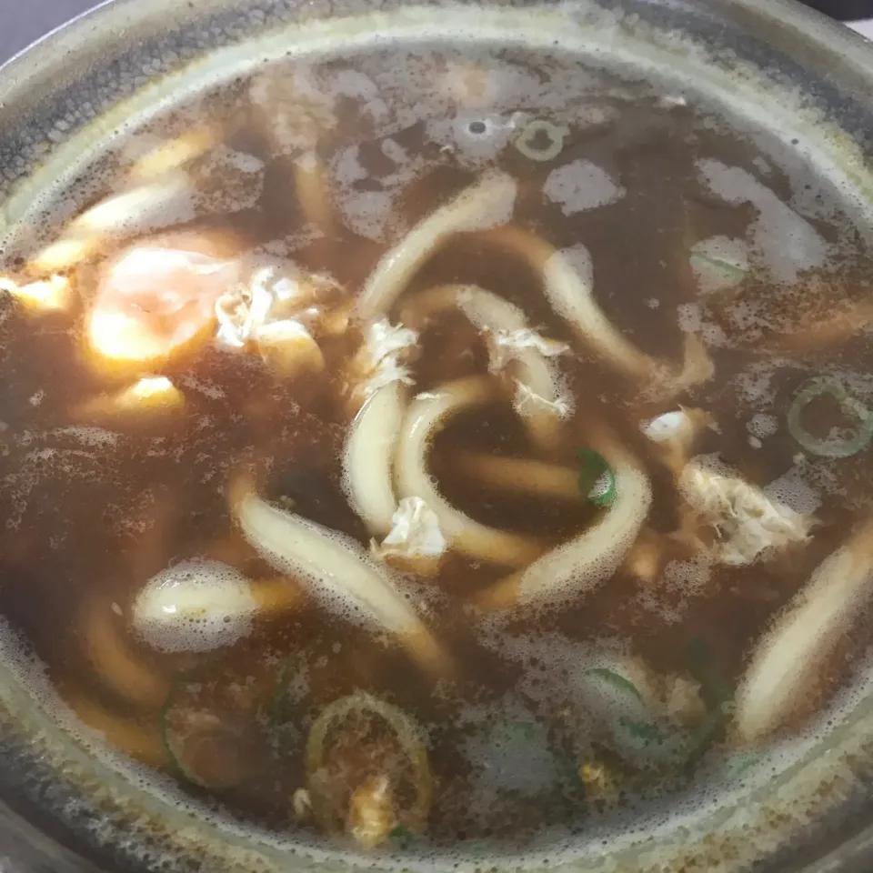 Snapdishの料理写真:鍋焼きカレーうどん|純さん