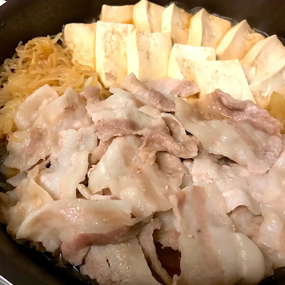 お肉たっぷり肉豆腐|きょうさん