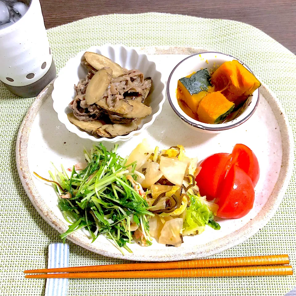 12/3晩ご飯：牛肉とごぼうのしぐれ煮|ななみんさん