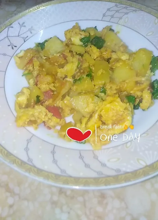 Snapdishの料理写真:potatos and egg curry|fasting foodさん