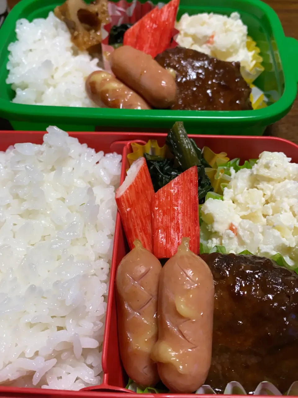 業スーのハンバーグ弁当|acoさん