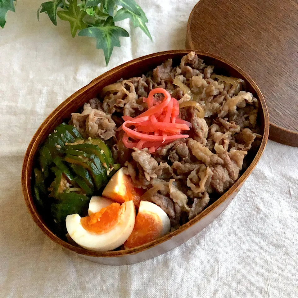 牛丼弁当|あここさん