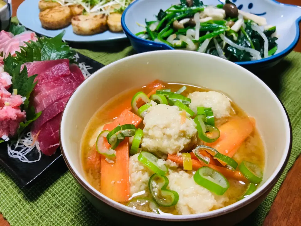 「鶏団子のお味噌汁」|バシュランさん