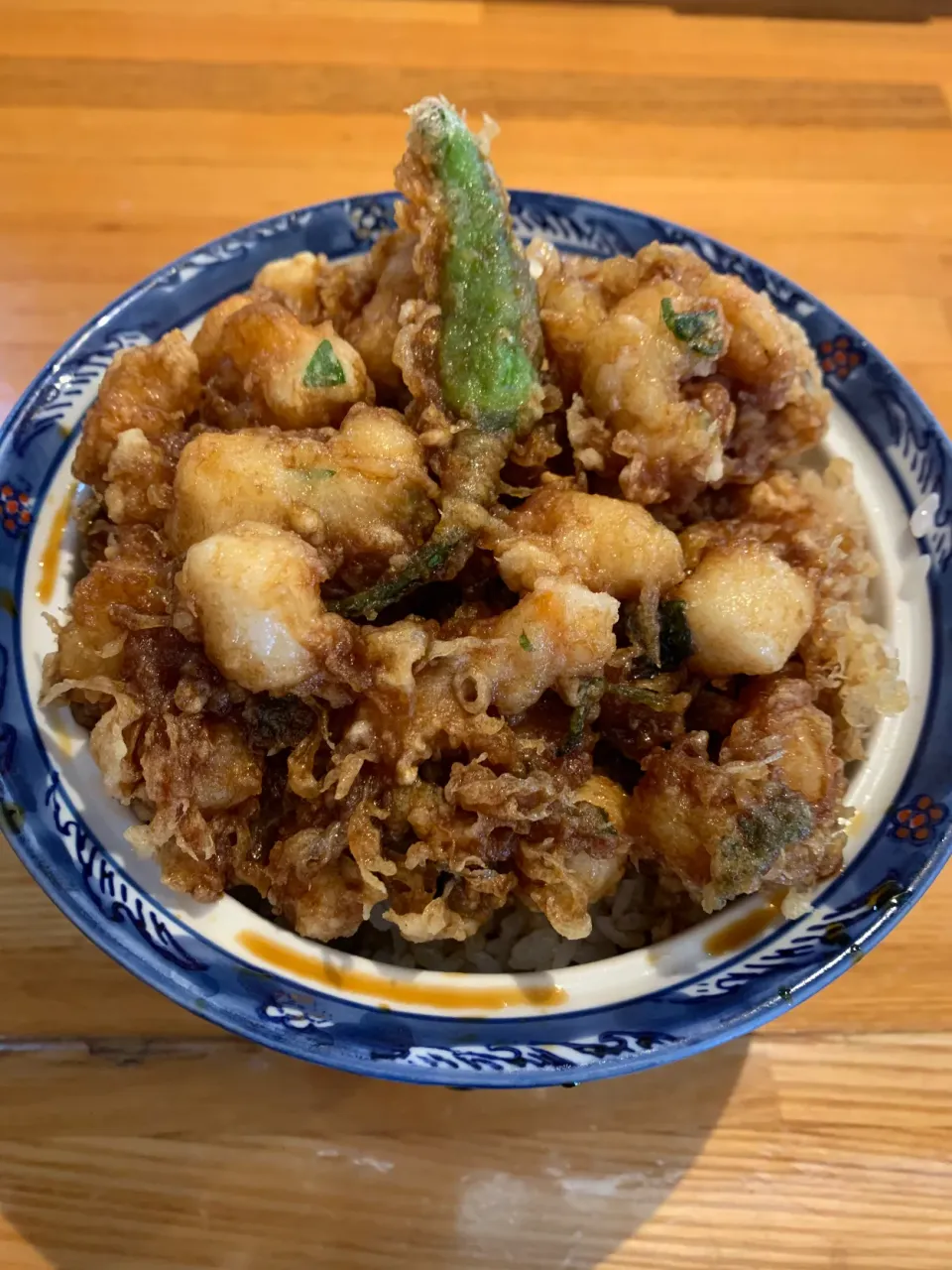 Snapdishの料理写真:ミックスかき揚丼|Yoshiさん