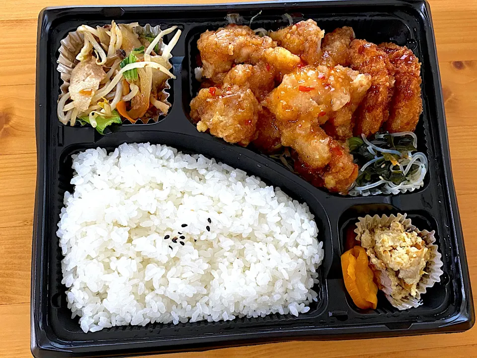 北九州・門司　ふくまる弁当の鶏チリ弁当|Kouji  Kobayashiさん