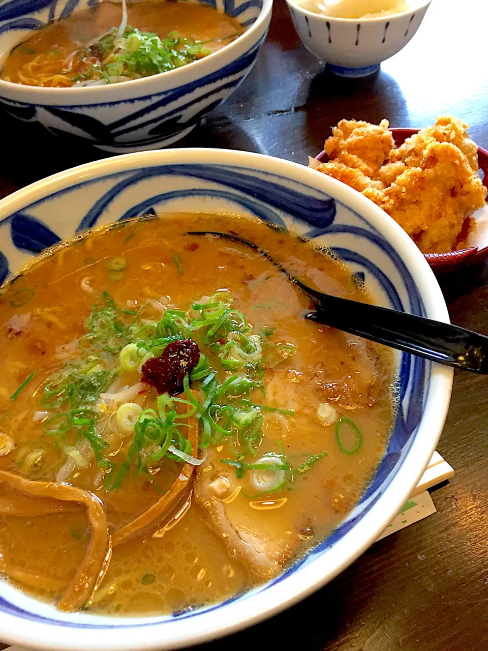 Snapdishの料理写真:特製みそらーめん🍀|おかちさん