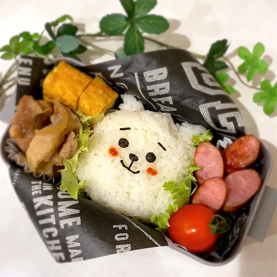 Snapdishの料理写真:今日のお弁当💜|sakyu☆さん