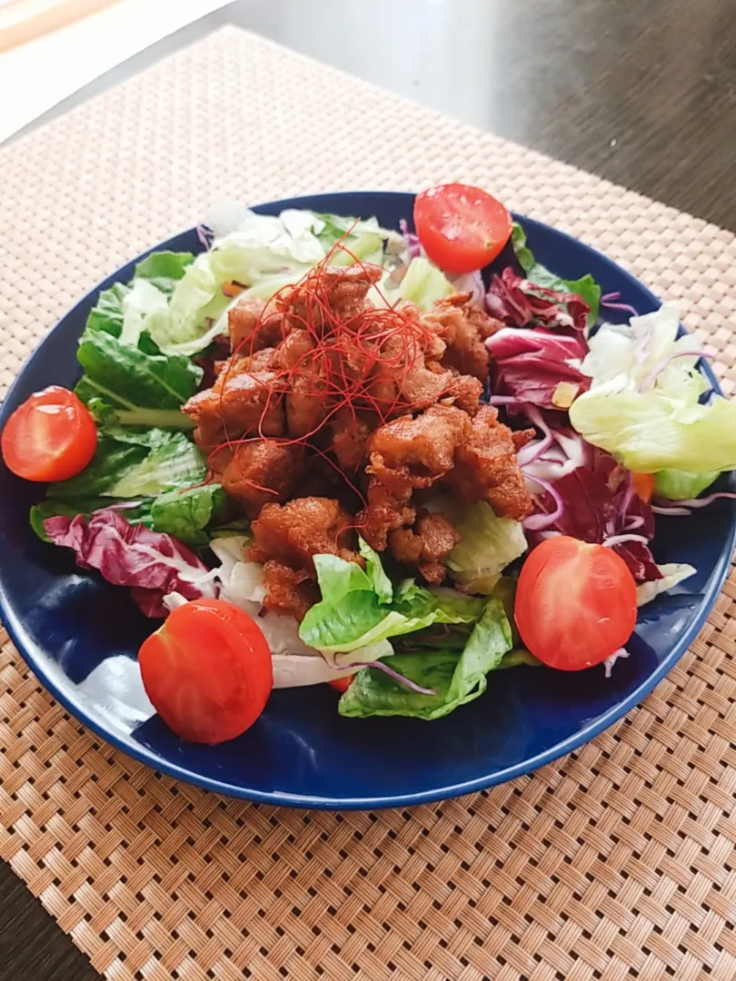 大豆のお肉で油淋鶏風|yoshiyoshiさん