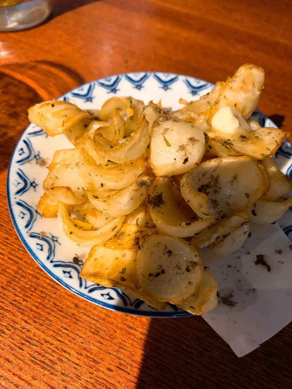 ゆりね揚げ　トリュフ塩をかけて|marioさん