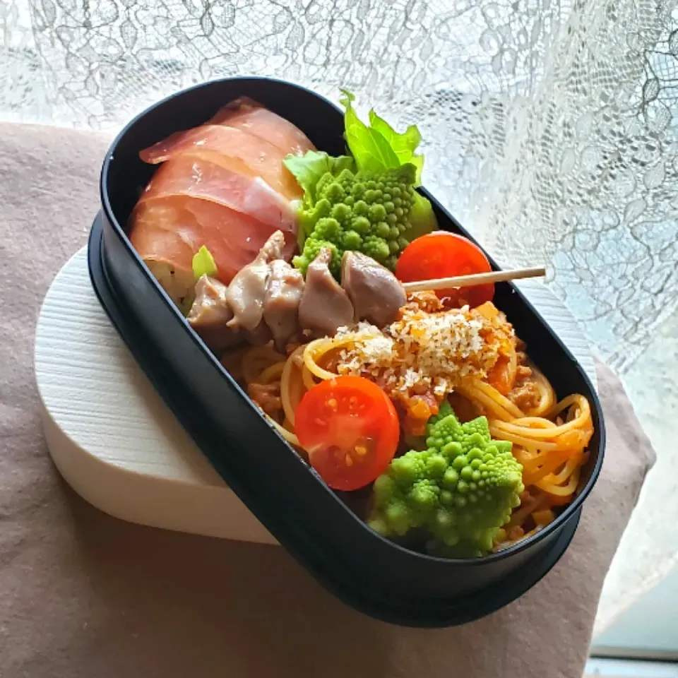 パスタ＆おにぎり弁当|mi_neneco♪さん