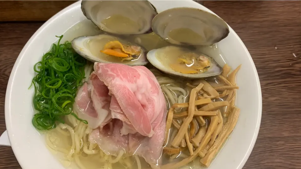 いつもじゃないラーメン屋へ！ラゥメン大地の海老塩ラーメン|お家でbar!さん