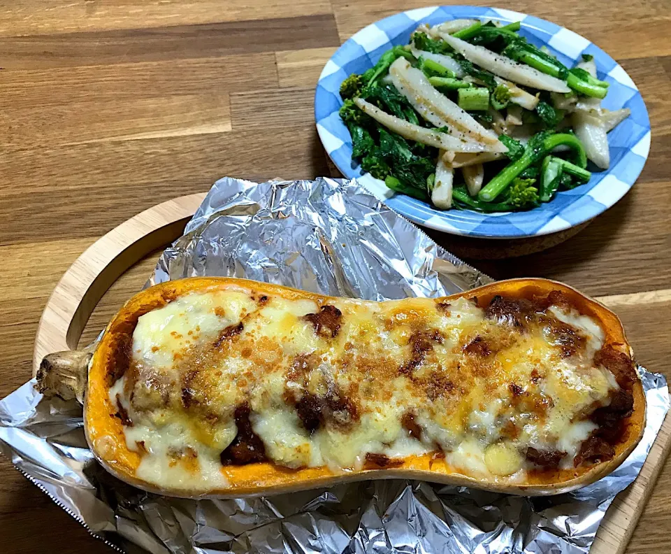 Snapdishの料理写真:ある日の晩ごはん〜ლ(⁰⊖⁰ლ)|morimi32さん