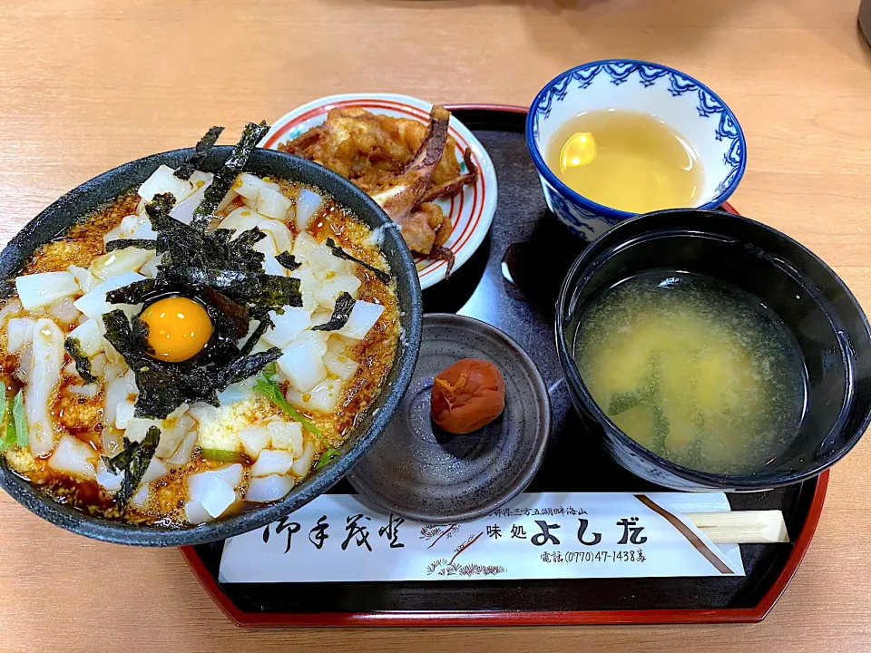 Snapdishの料理写真:イカ丼セット🦑|buhizouさん