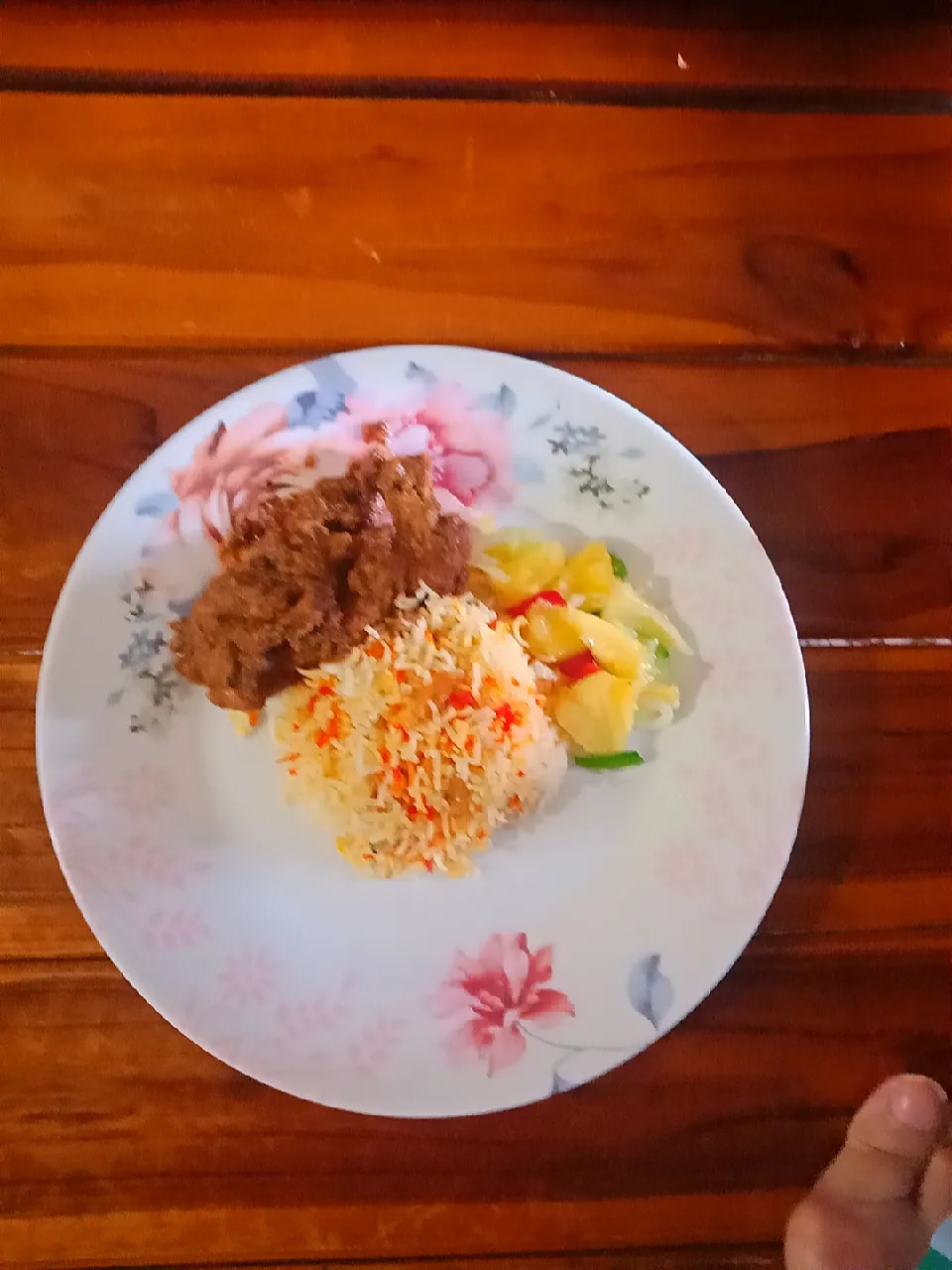 nasi minyak rendang ayam and jelatah|leaさん