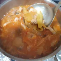 Snapdishの料理写真:韓国キムチチゲ김치찌개|テウさん