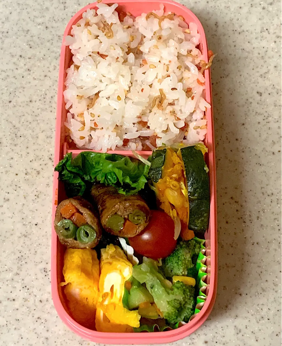 豚肉の野菜巻弁当|besさん