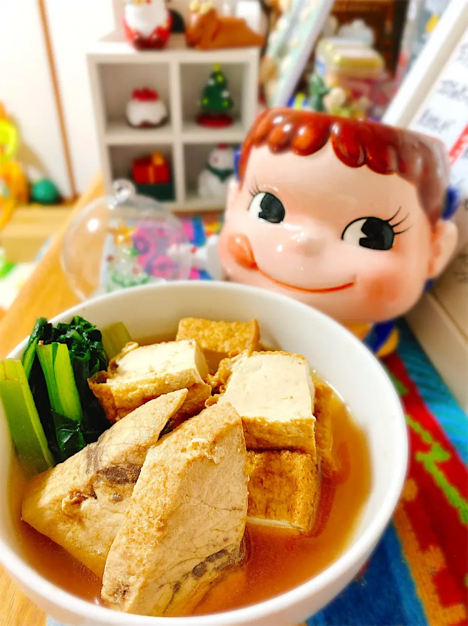 生協さんづくし♡めかじきと厚揚げの甘辛煮。|ぽき。さん