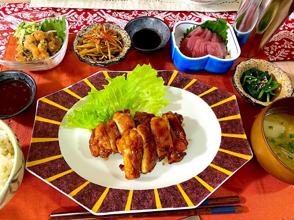 照り焼きチキン|休日限定ままさん