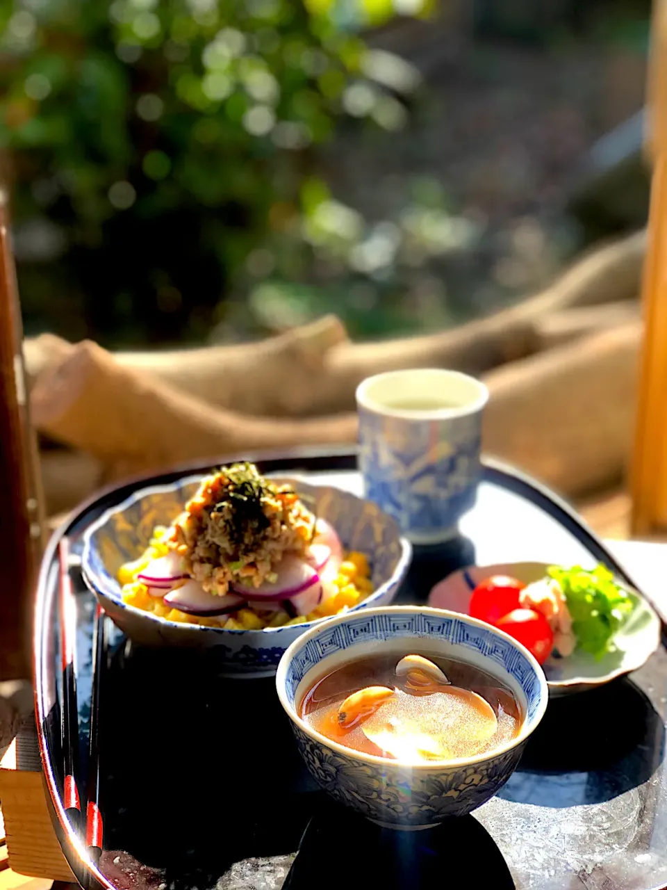 朝ごはんは、カリフラワーライスの納豆丼♪|ちーちさん