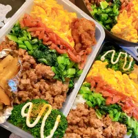 Snapdishの料理写真:男子弁当🍱|y.ujico☘さん