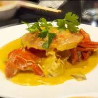 mud crabs with salted egg yolk|Michael Vongさん