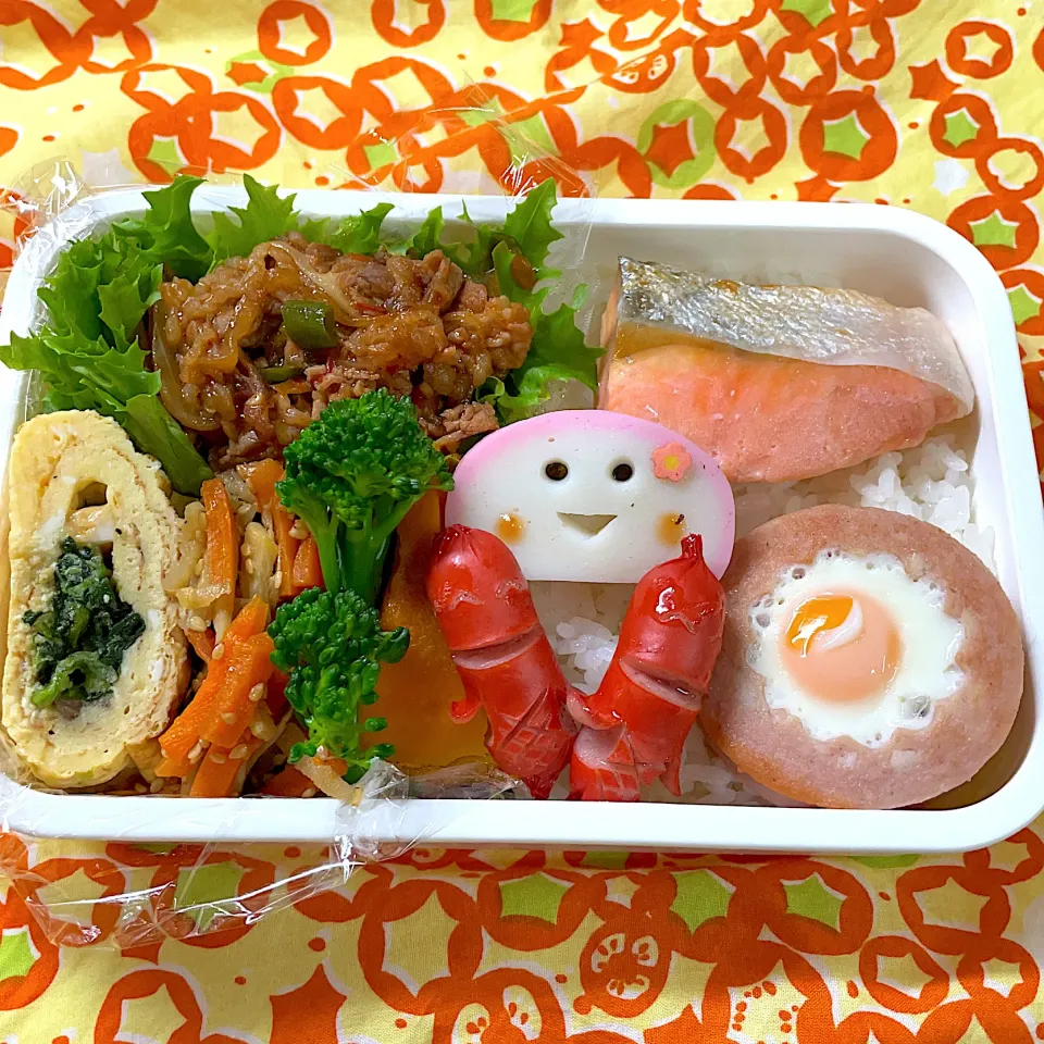 Snapdishの料理写真:2020年12月8日　オレ弁当♪|クッキングおやぢさん