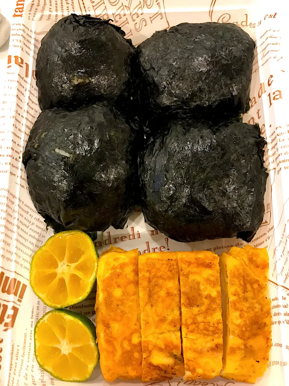 今日はスループレー🏌️‍♂️なので、🍙を作りました！　まあまあの出来　笑|annexさん