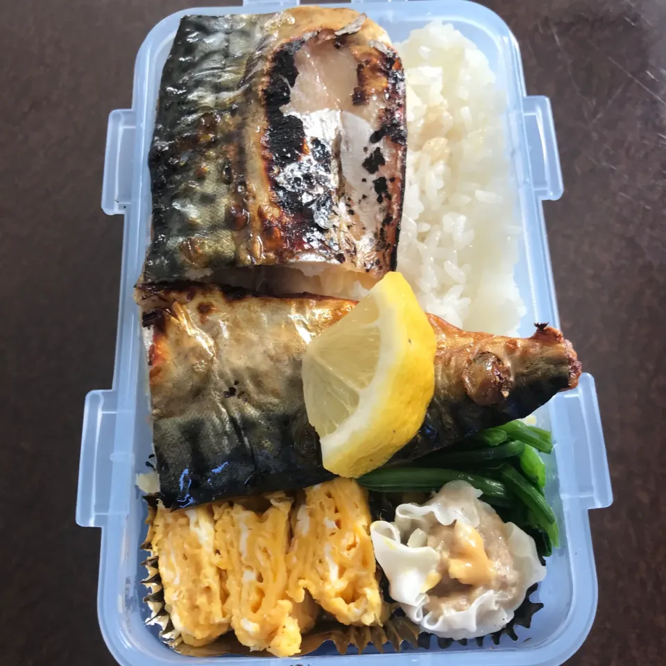 Snapdishの料理写真:焼きサバ弁当|純さん