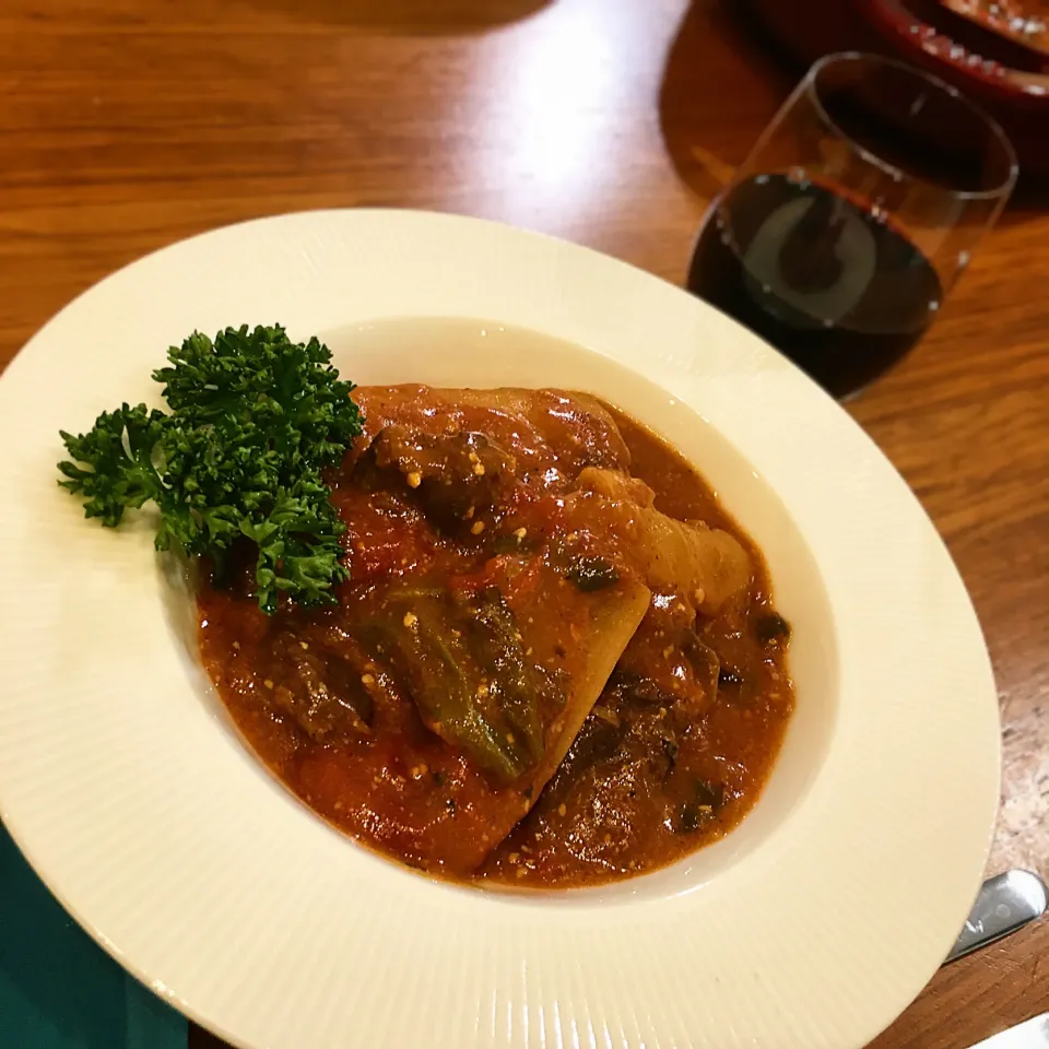 大根と牛スネ肉の煮込み🥩|くろあおさん