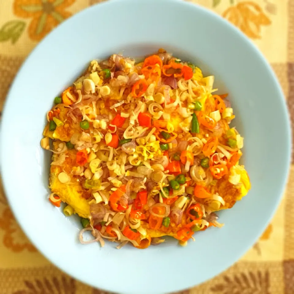 Omelet Sambal Matah|Syanthiさん